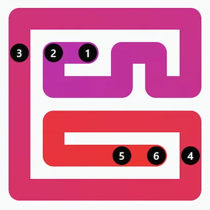 LinkedIn Zip #231 Answer Solution