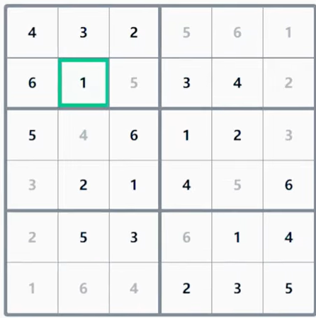 LinkedIn Mini Sudoku #86 Answer Solution