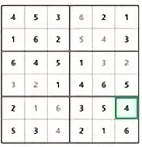 LinkedIn Mini Sudoku #110 Answer Solution