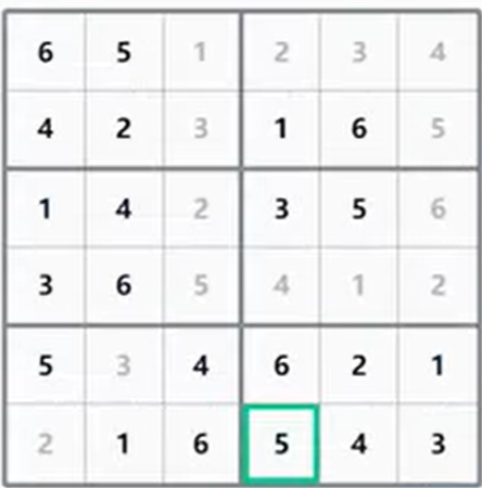 LinkedIn Mini Sudoku #113 Answer Solution