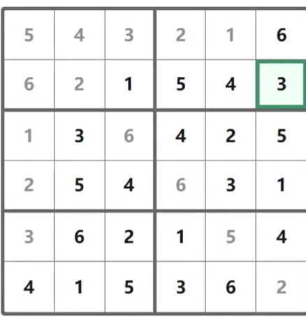 LinkedIn Mini Sudoku #115 Answer Solution
