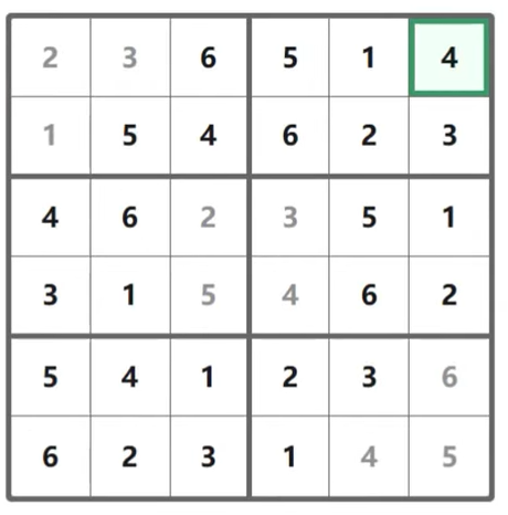 LinkedIn Mini Sudoku #116 Answer Solution