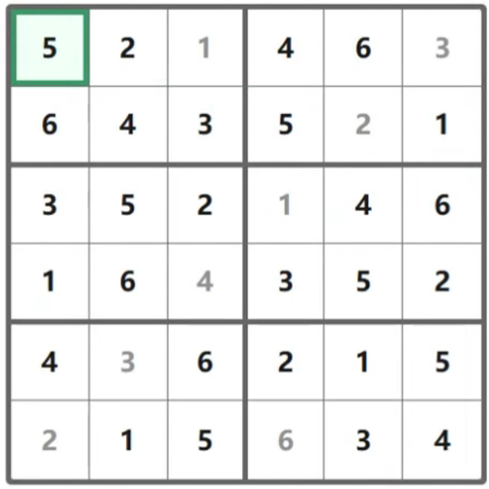 LinkedIn Mini Sudoku #117 Answer Solution