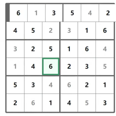 LinkedIn Mini Sudoku #120 Answer Solution