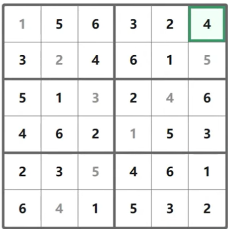 LinkedIn Mini Sudoku #132 Answer Solution