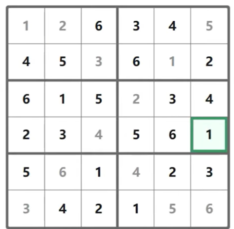 LinkedIn Mini Sudoku #136 Answer Solution