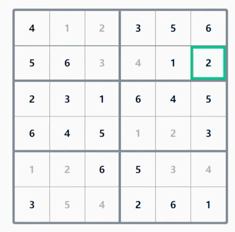 LinkedIn Mini Sudoku #72 Answer Solution