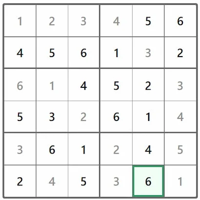 LinkedIn Mini Sudoku #71 Answer Solution