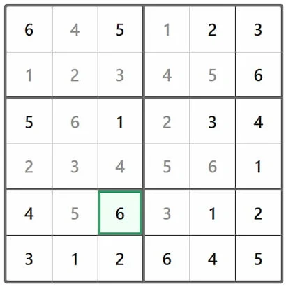 LinkedIn Mini Sudoku #78 Answer Solution