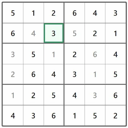 LinkedIn Mini Sudoku #79 Answer Solution